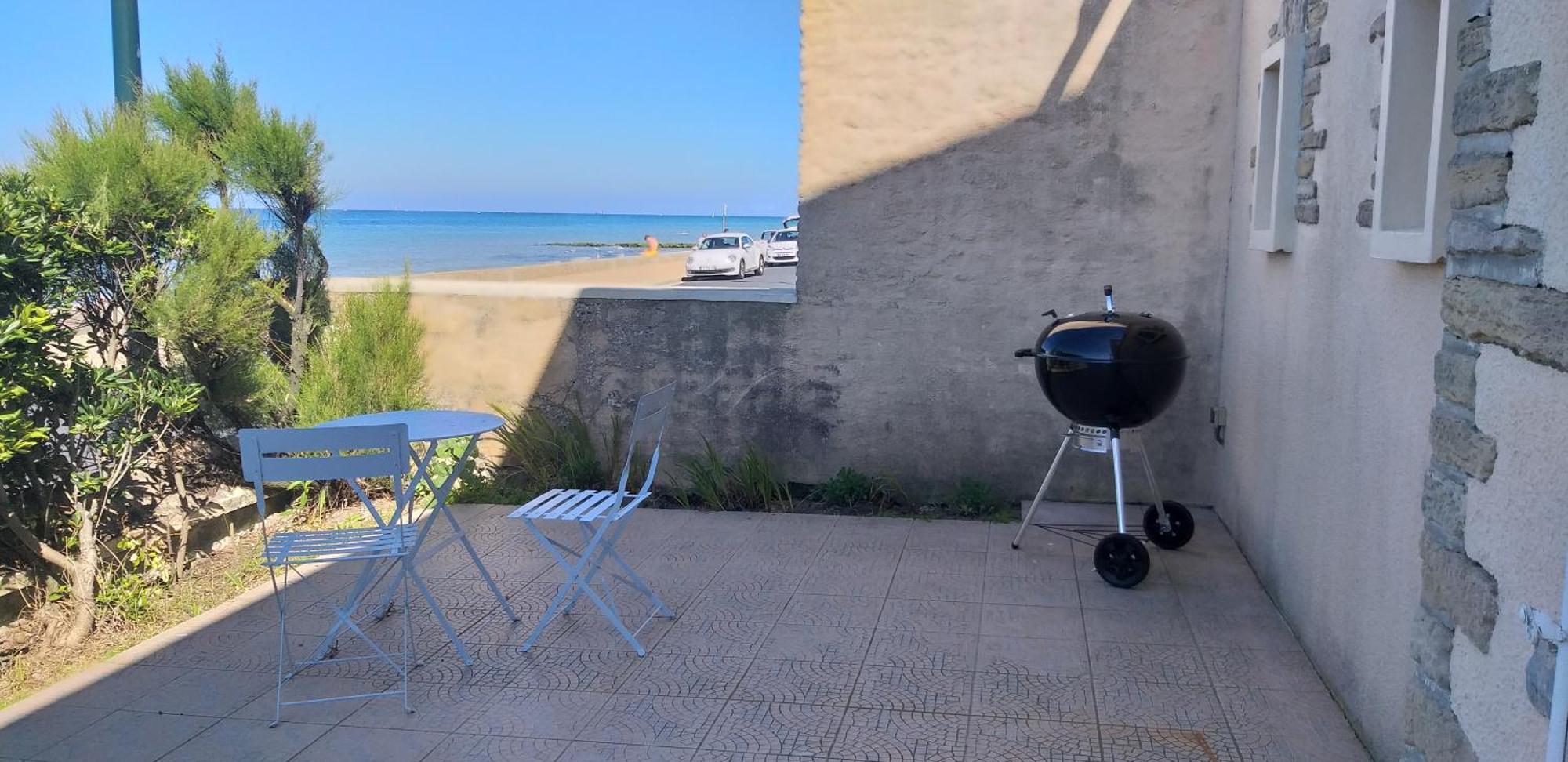 Vue Exceptionnelle En Front De Mer, 8 Personnes Ver-sur-Mer Bagian luar foto
